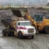 Loading manure (solids)