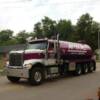 Pumper truck in 2009 Pittsville parade.