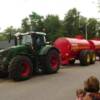 Fendt tractor and Nuhn tankers ins 2009 Pittsville parade